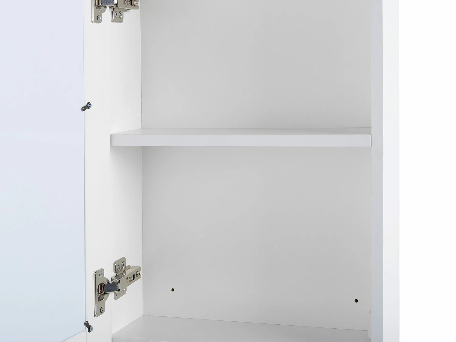 Bad Spiegelschrank Weiß / Silber Mit LED-Beleuchtung 40 X 60 Cm CONDOR – Bild 8