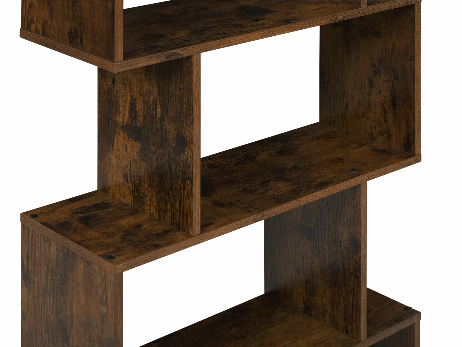 Regal Dunkler Holzfarbton 6 Fächer VALDOSA – Bild 5