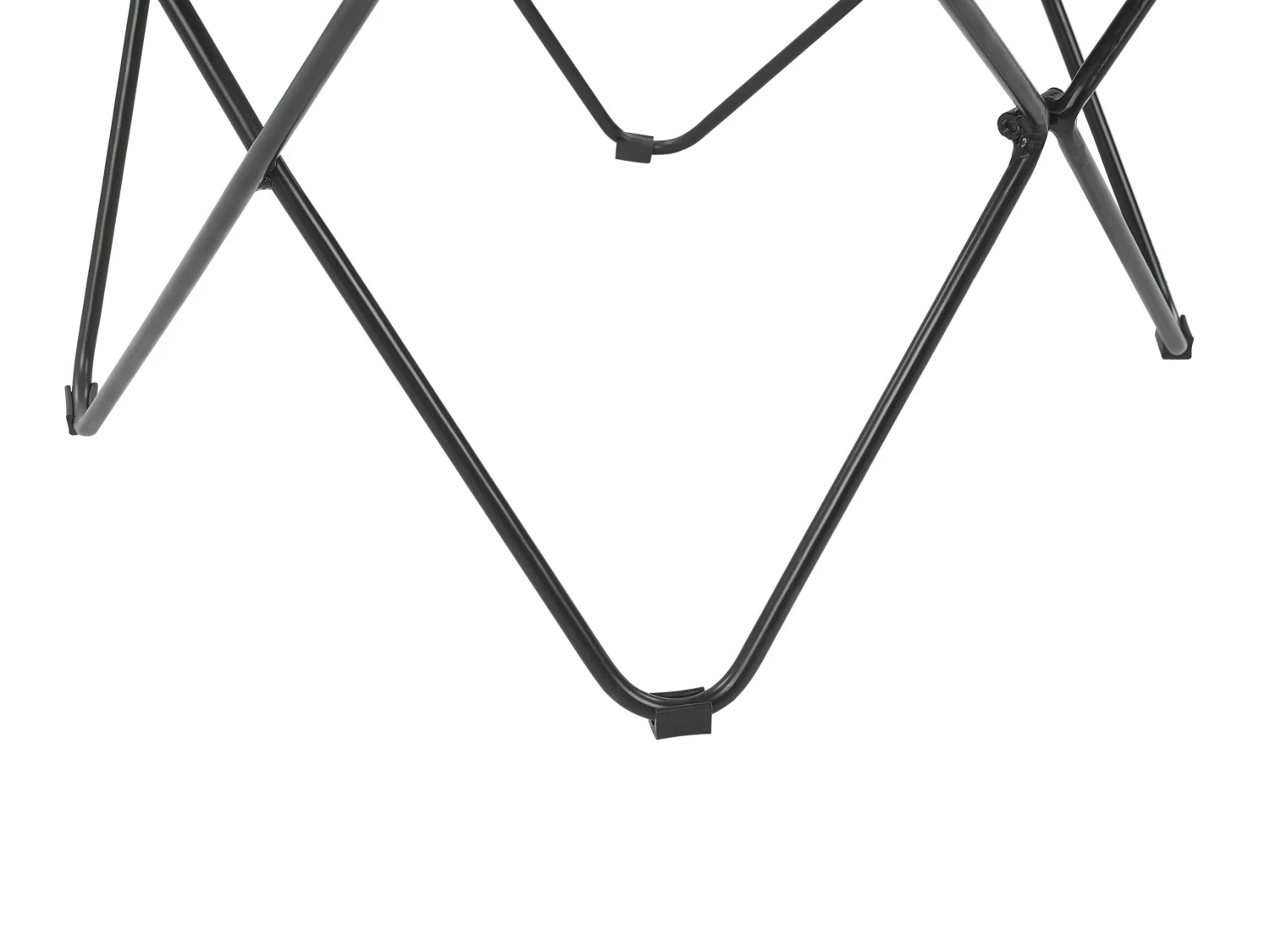 Schmetterlingssessel Polsterbezug Kuhflecken-Muster Braun / Weiß NYBRO – Bild 8