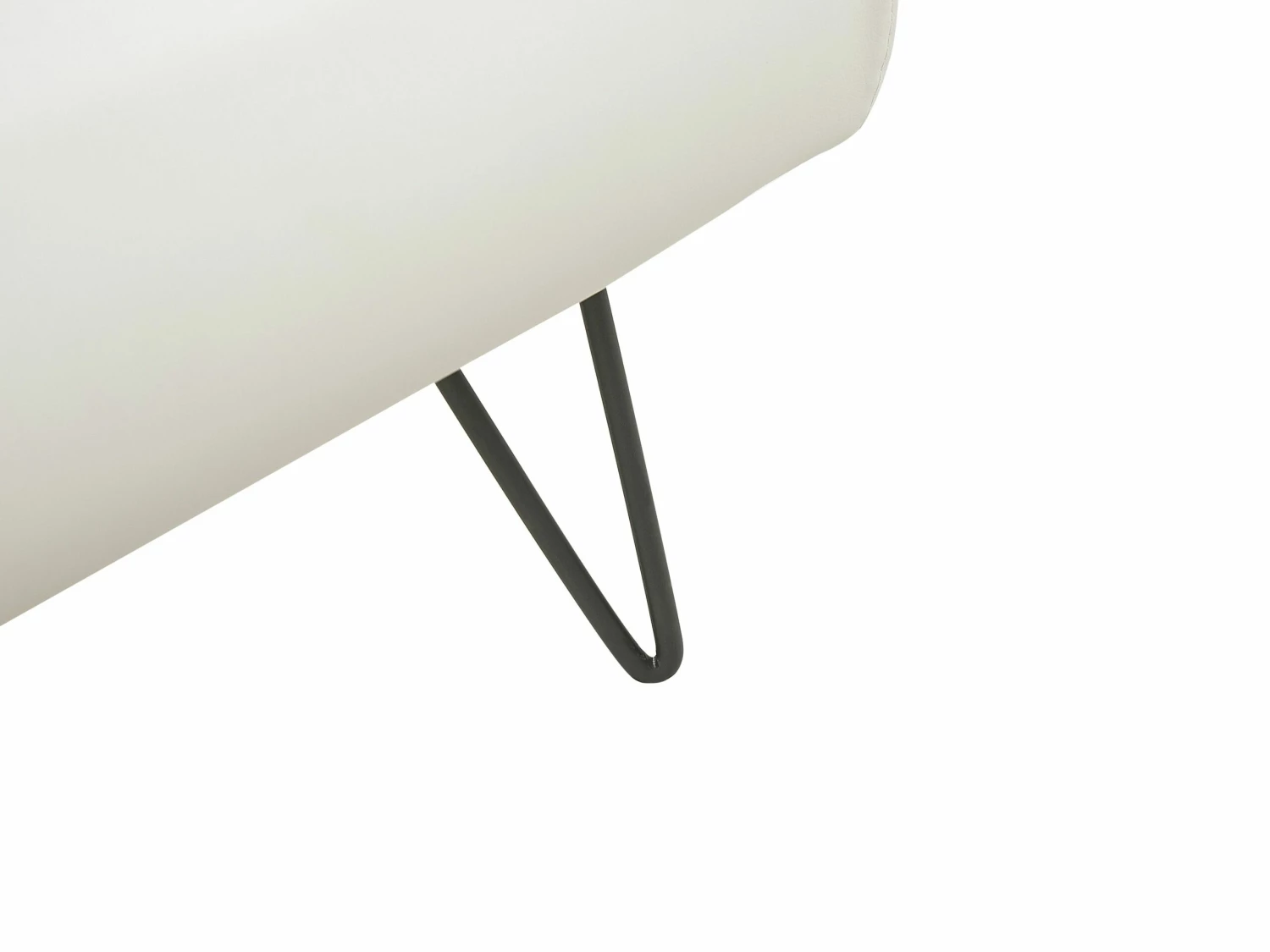 Bett Kunstleder Weiß Verschiedene Größen BETIN – Bild 8