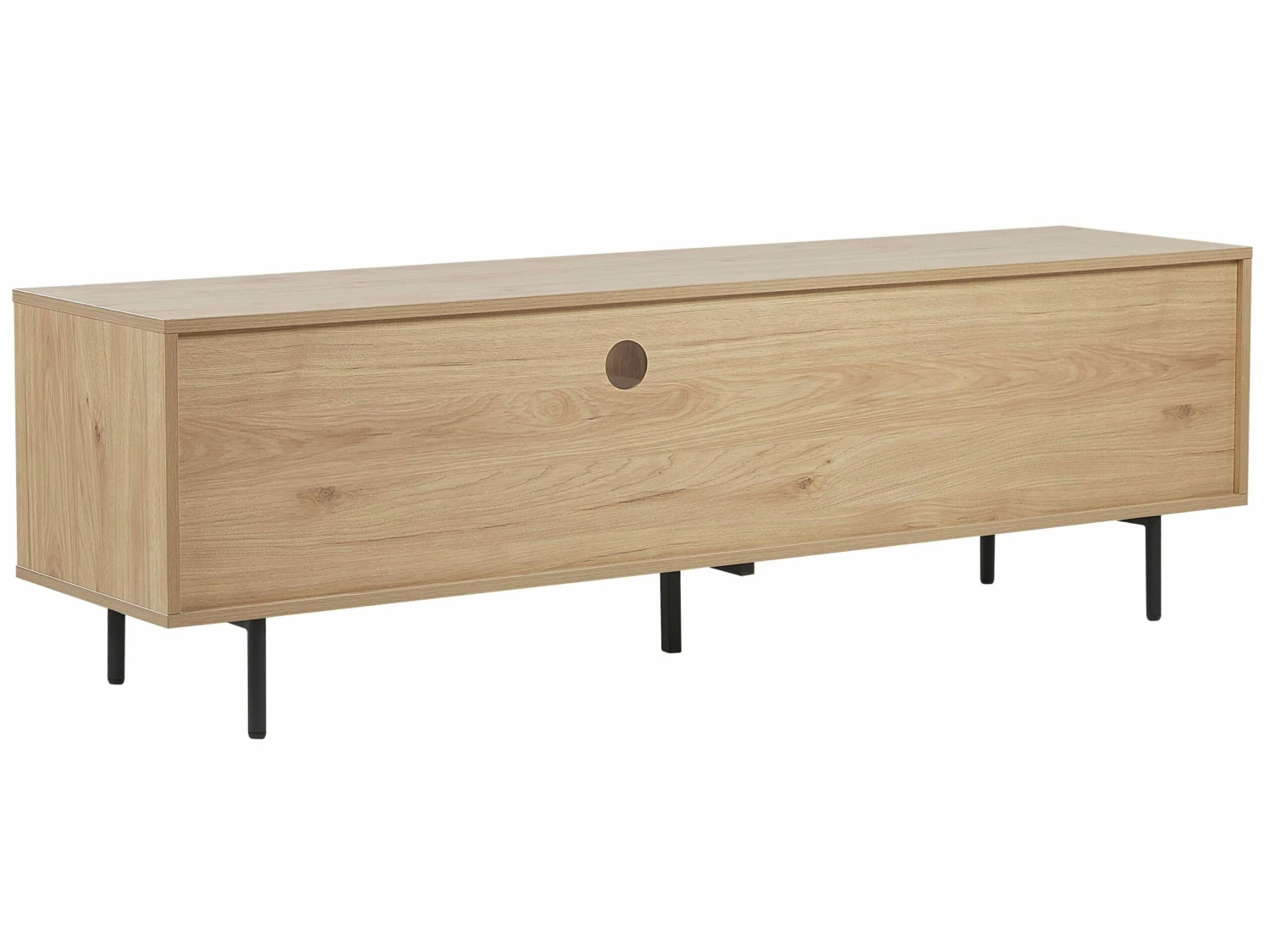 TV-Möbel Heller Holzfarbton / Weiß 163 X 40 X 50 Cm ITACA – Bild 6