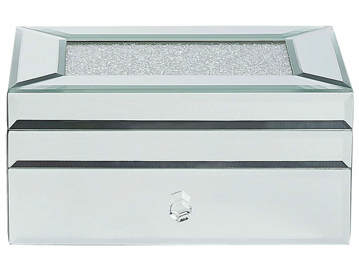 Schmuckkästchen Spiegeleffekt Silber 25 X 20 Cm KOFI – Bild 6