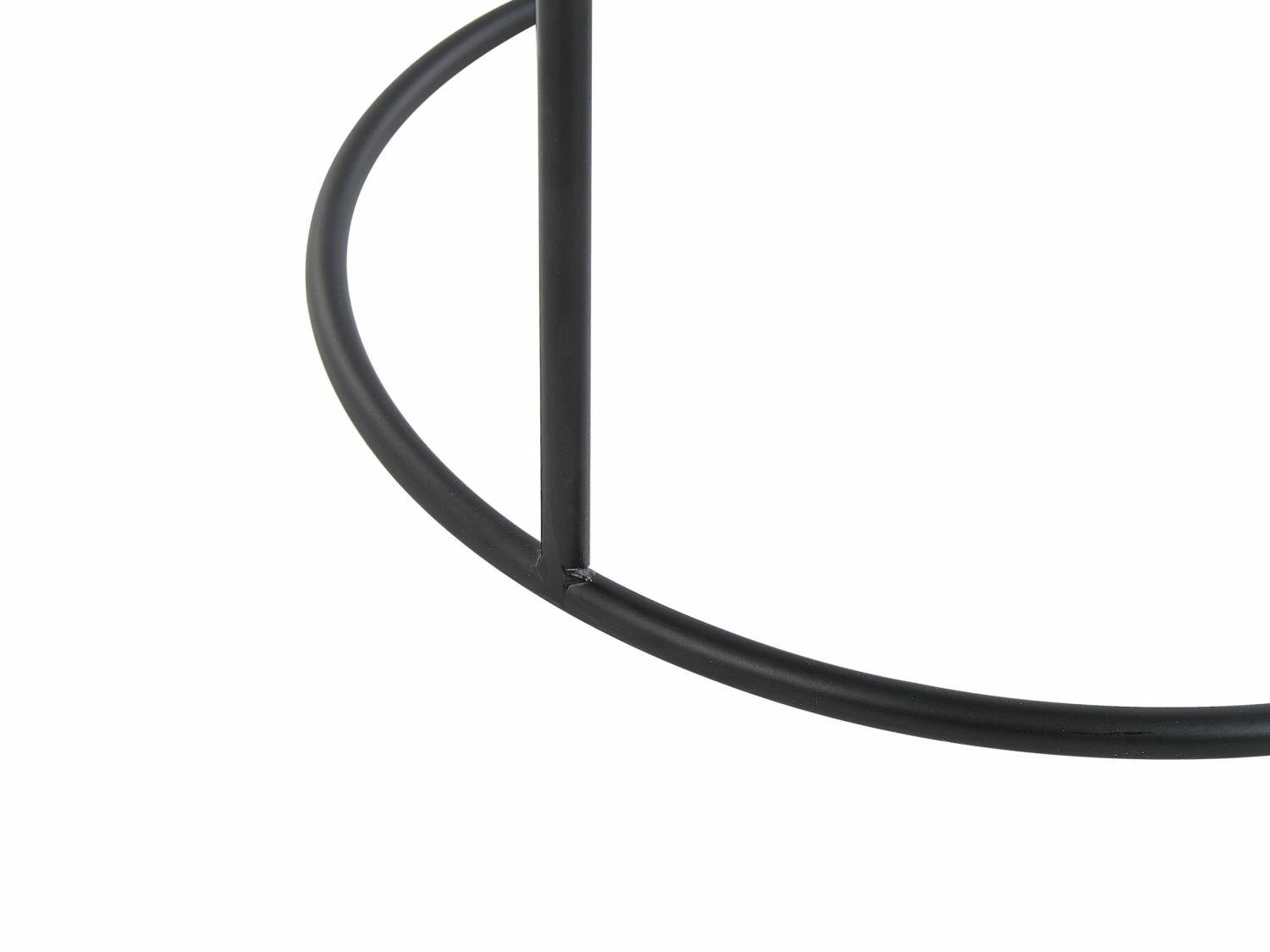 Beistelltisch 3er Set Metall Granit Optik Mehrfarbig Rund TEXON – Bild 9