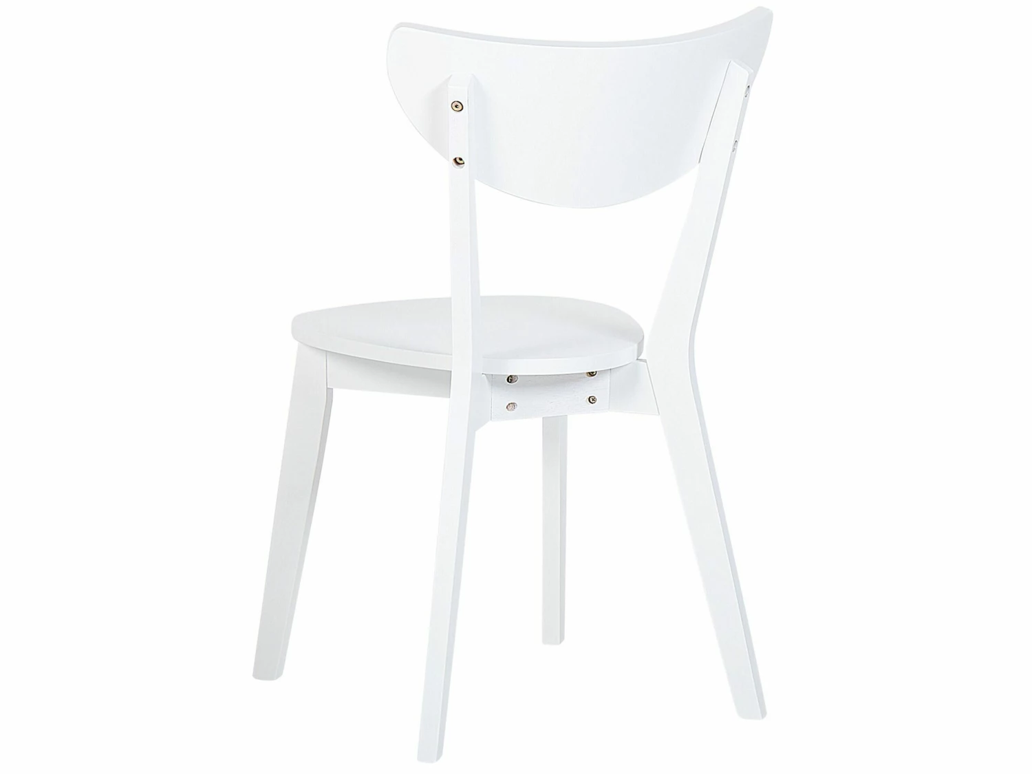 Essgruppe Weiß Holzoptik 4-Sitzer ROXBY – Bild 10