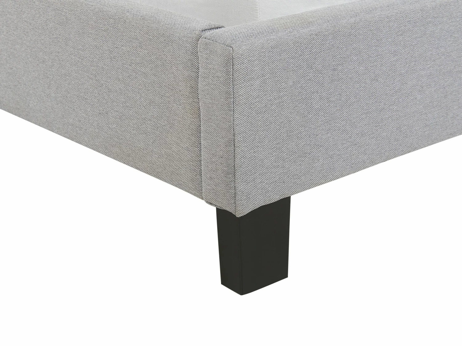 Polsterbett Hellgrau Lattenrost Verschiedene Größen POITIERS – Bild 8