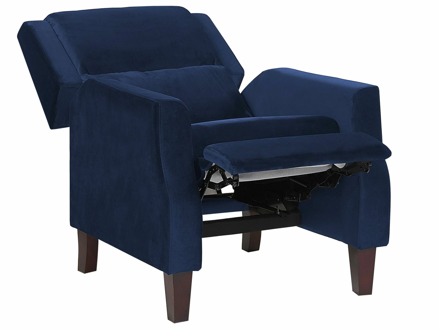 Sessel Samtstoff Marineblau Verstellbar EGERSUND – Bild 6