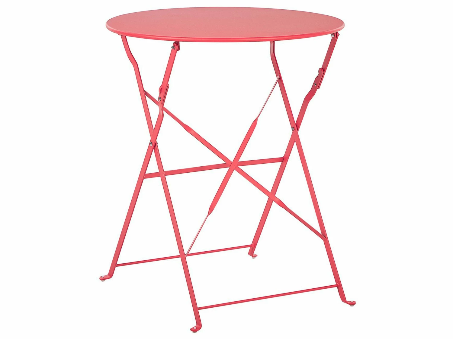 Balkonset Rot 2 Stühle Zusammenklappbar FIORI – Bild 4