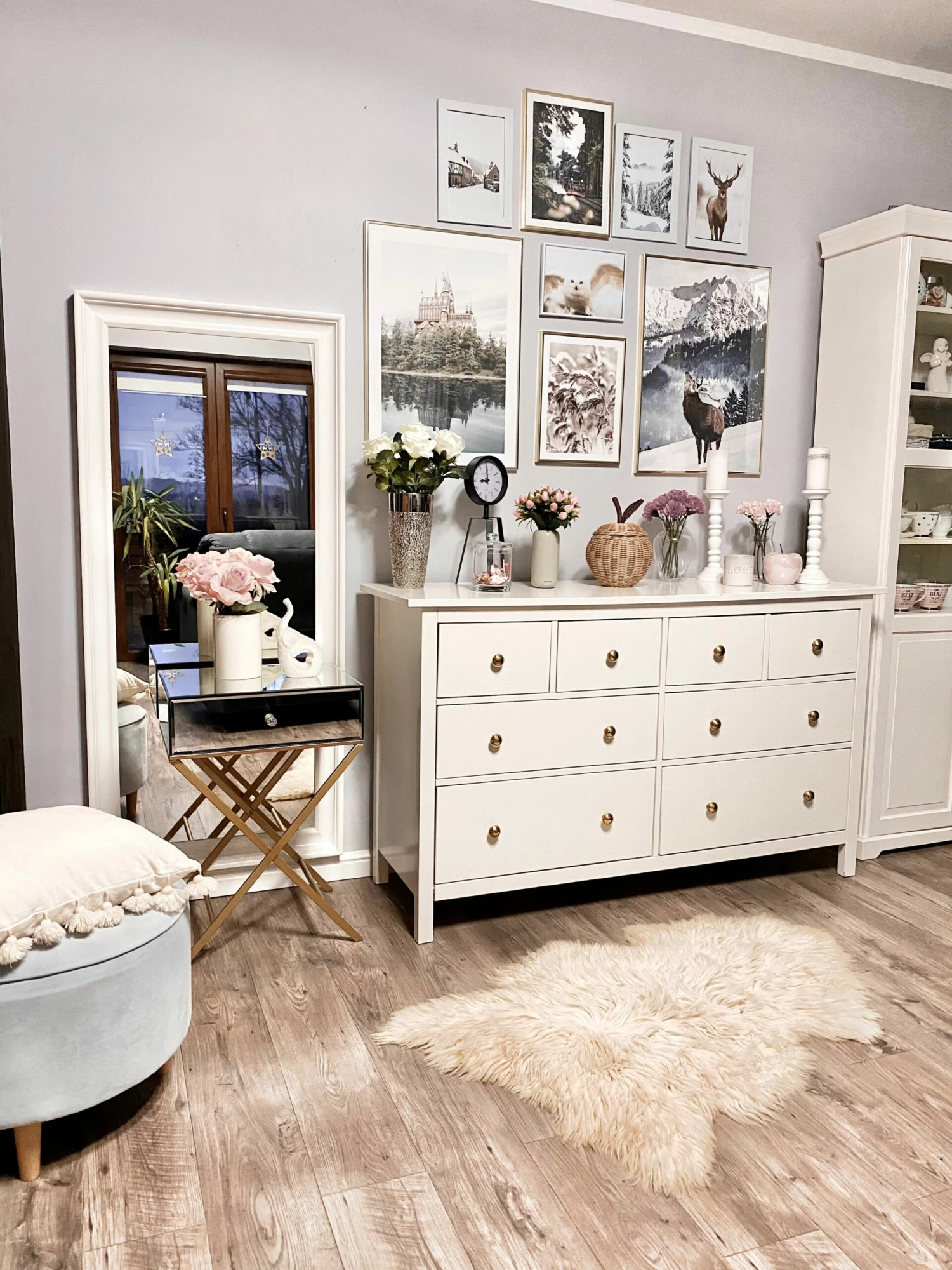 Beistelltisch Spiegeleffekt Rechteckig 40 X 50 Cm VIVY – Bild 6