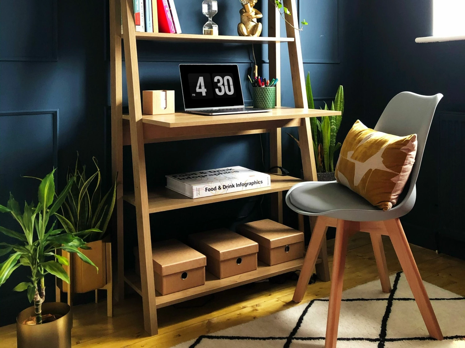 Esszimmerstuhl Grau 2er Set DAKOTA II – Bild 3