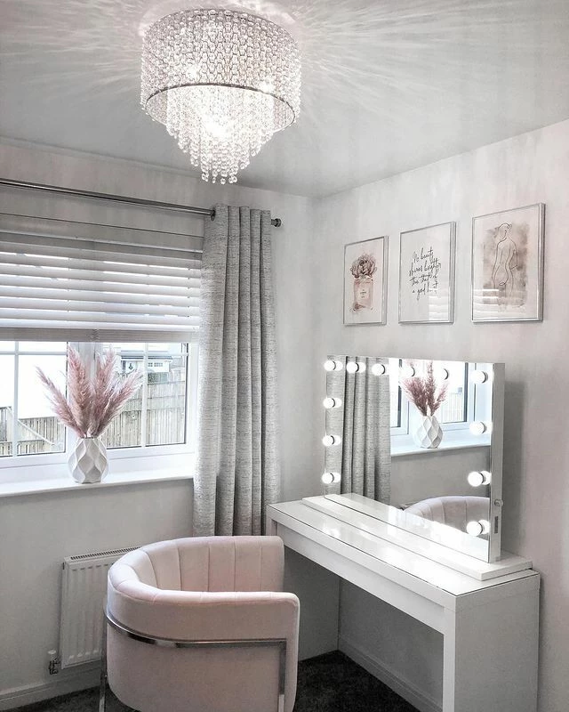 Sessel Samtstoff Rosa LARVIK – Bild 4