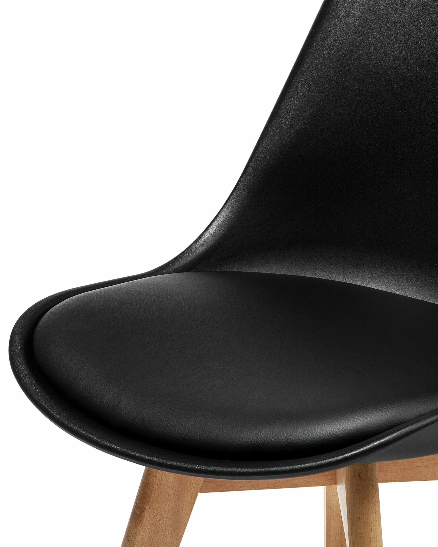 Esszimmerstuhl Matt Schwarz 2er Set DAKOTA II – Bild 10