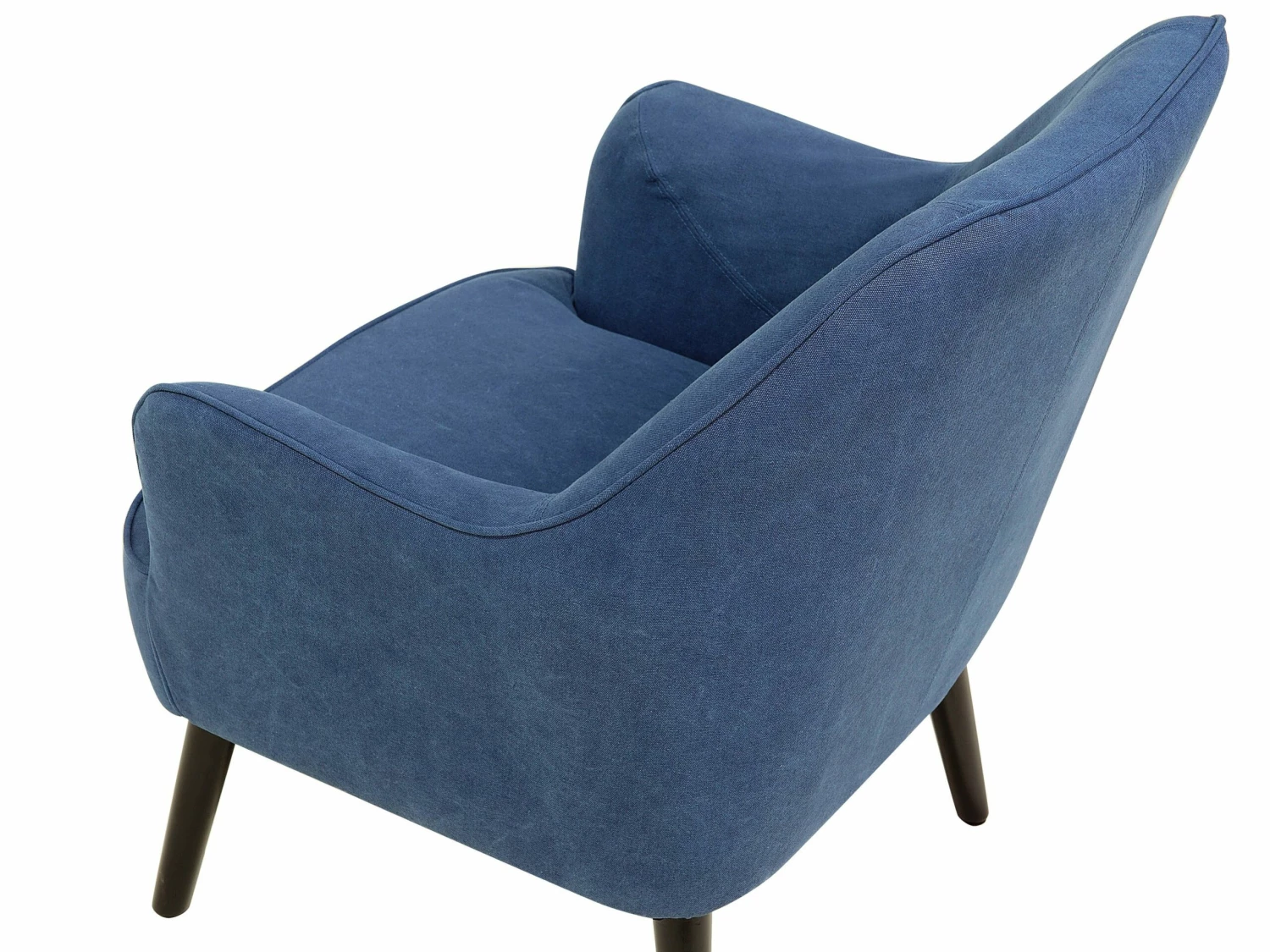 Sessel Polsterbezug Marineblau LOKEN – Bild 6