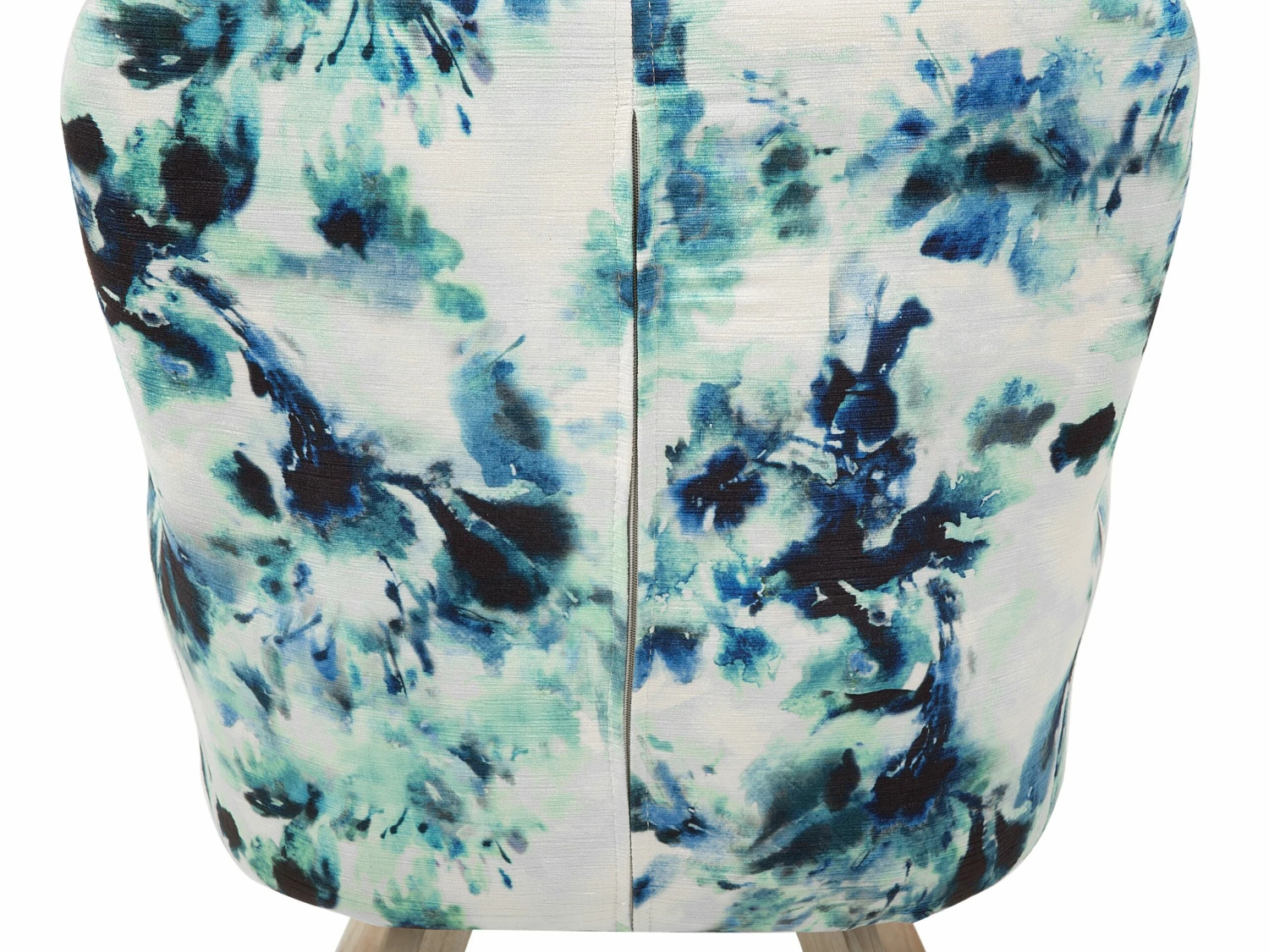 Sessel Polsterbezug Blau Geblümt BJARN – Bild 10