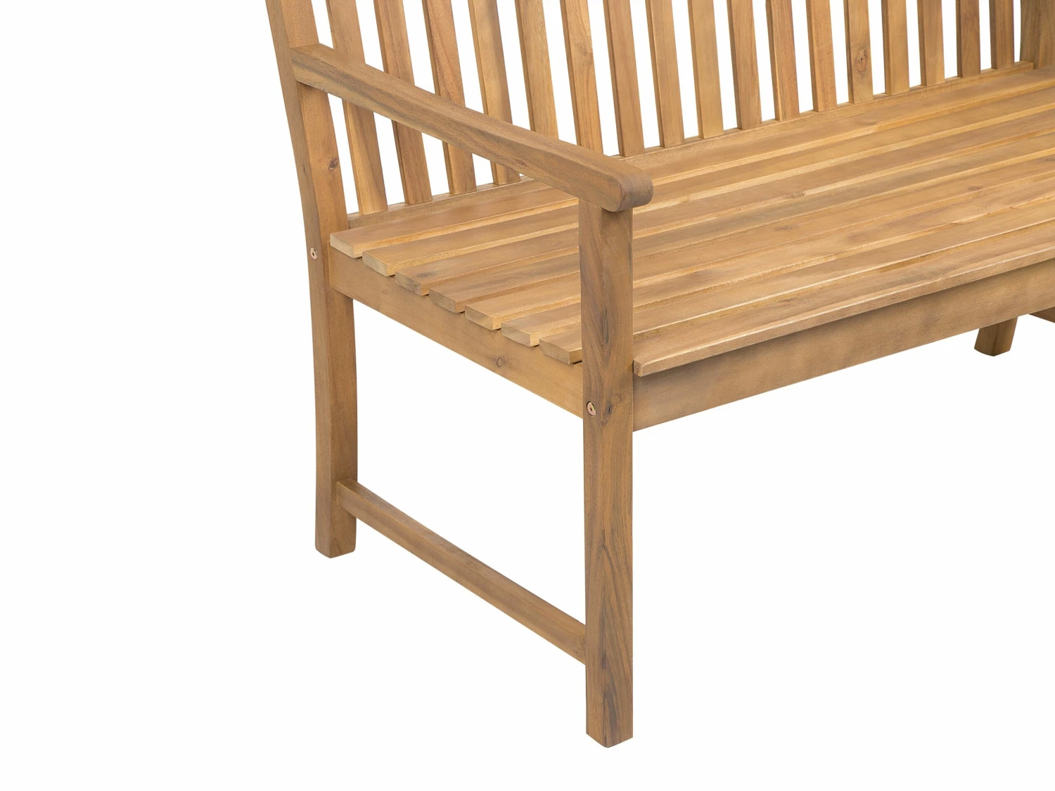 Gartenbank Zertifiziertes Holz Hellbraun 180 Cm VIVARA – Bild 6