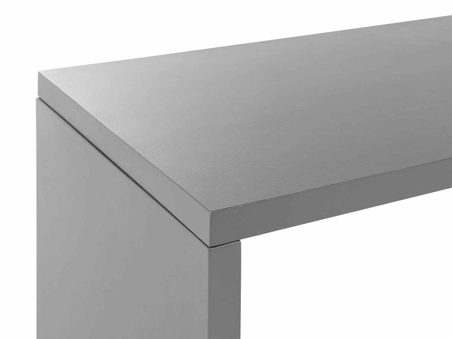 Gartenmöbel Set U-Form Beton Grau Tisch Mit 2 Bänken TARANTO – Bild 8