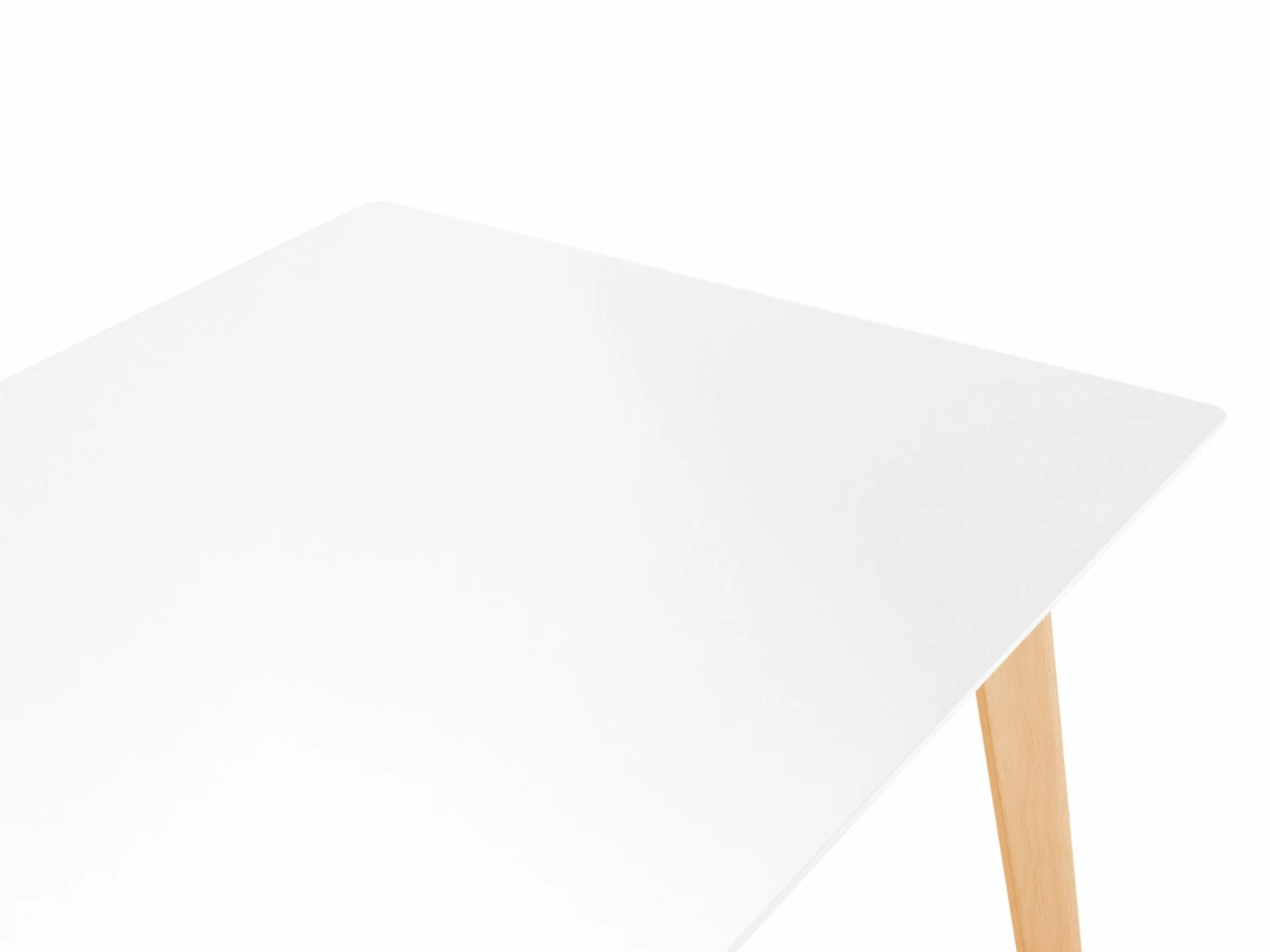 Esstisch Weiß 120/155 X 80 Cm Verlängerungsstück MEDIO – Bild 10