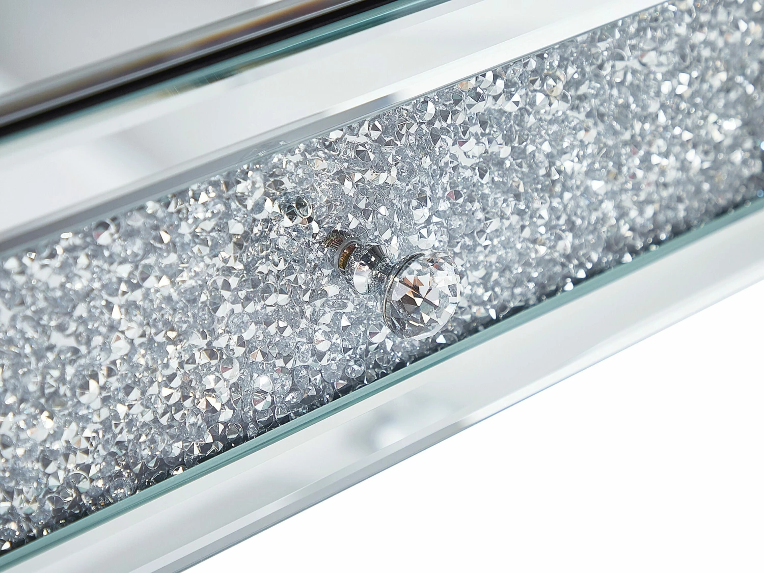 Konsolentisch Spiegeleffekt 2 Schubladen TILLY – Bild 9