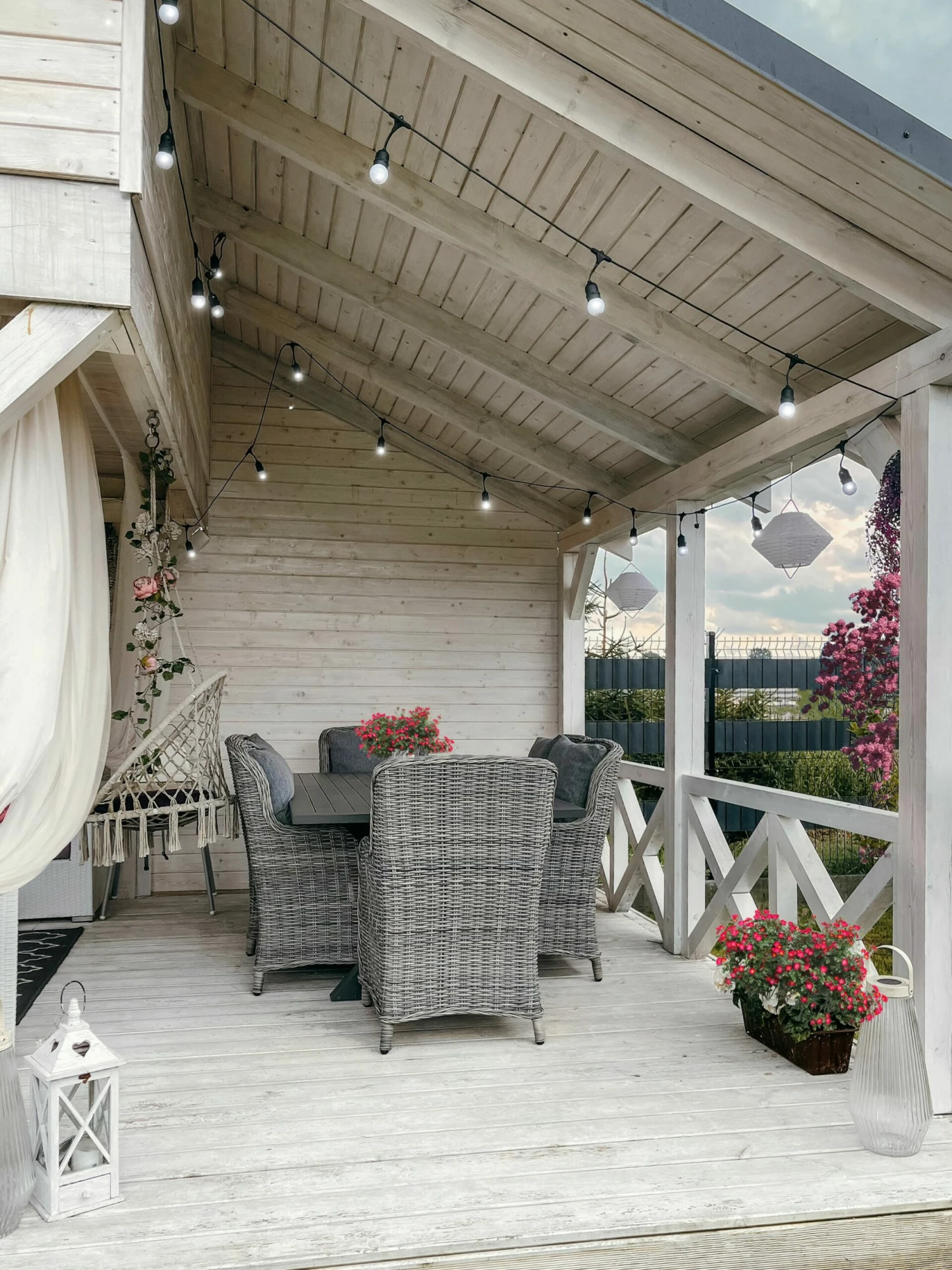 Gartenmöbel Set Aluminium Grau 6-Sitzer CASCAIS – Bild 10