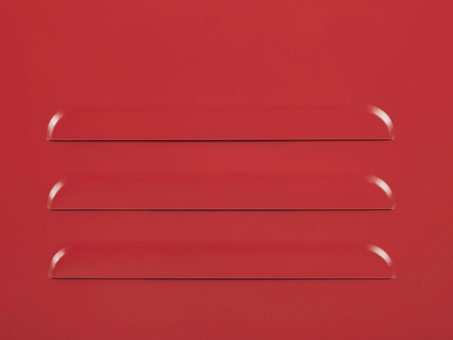 Kommode Rot 4 Schubladen ENAGO – Bild 10