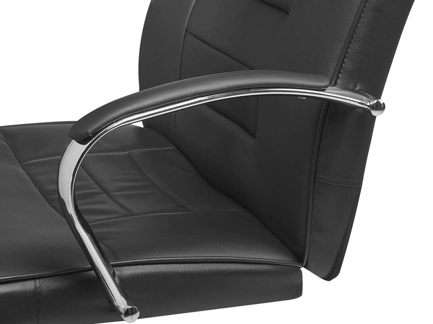 Bürostuhl Schwarz Kunstleder Massagefunktion Heizfunktion GRANDEUR – Bild 10