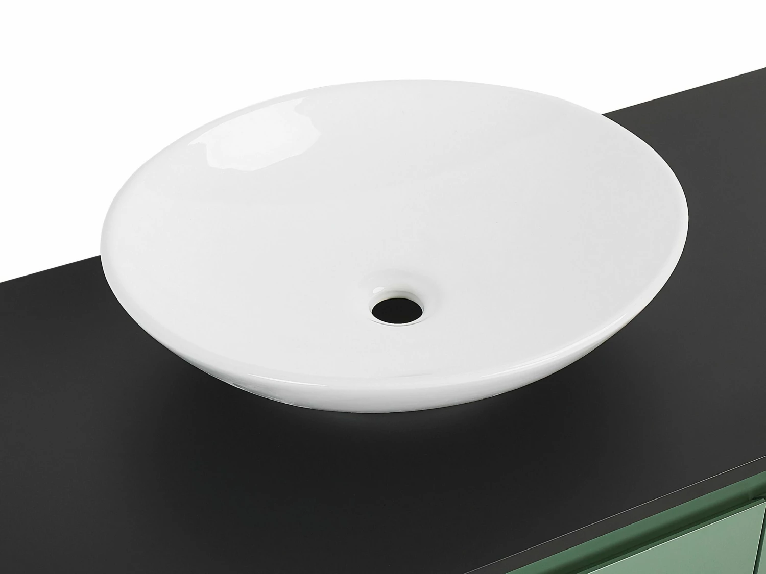 Badmöbel Set Grün / Heller Holzfarbton ZARAGOZA – Bild 7