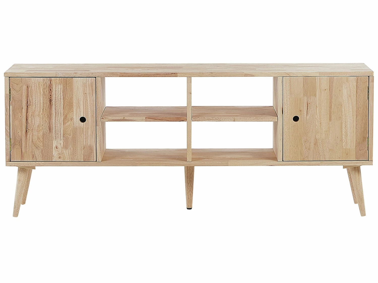 TV-Möbel Heller Holzfarbton 145 X 30 X 59 Cm CHANDLER – Bild 7
