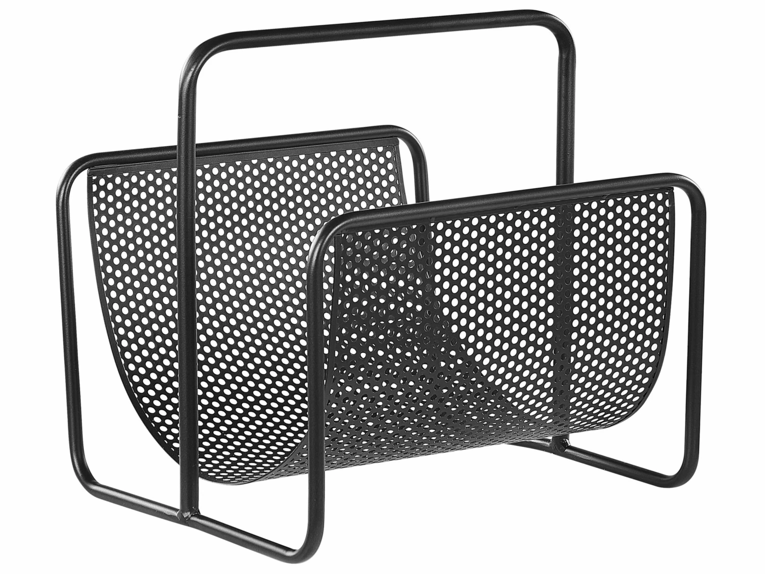 Zeitungsständer Eisen Schwarz BELA