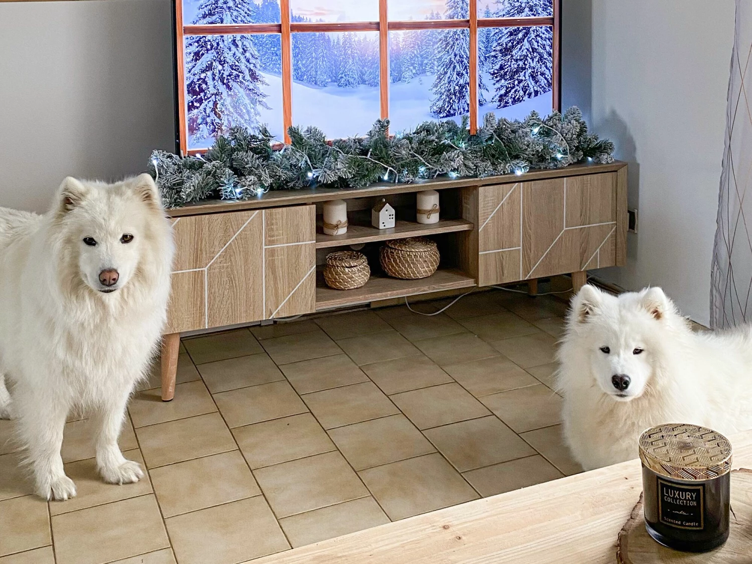 TV-Möbel Heller Holzfarbton 150 X 39 X 51 Cm FRANKLIN – Bild 4