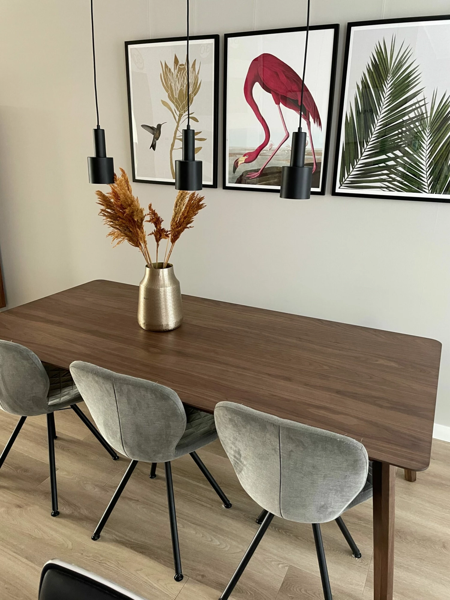 Esstisch Dunkler Holzfarbton Verschiedene Größen MADOX – Bild 4