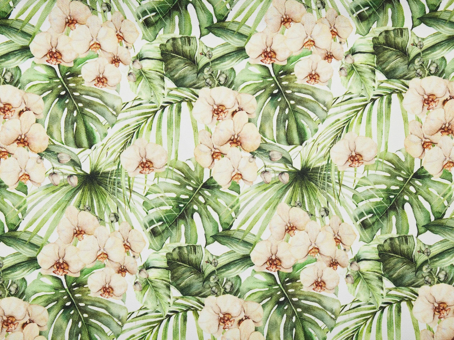 Liegestuhl Akazienholz Dunkelbraun Textil Blumenmuster Grün / Rosa 2er Set ANZIO – Bild 10