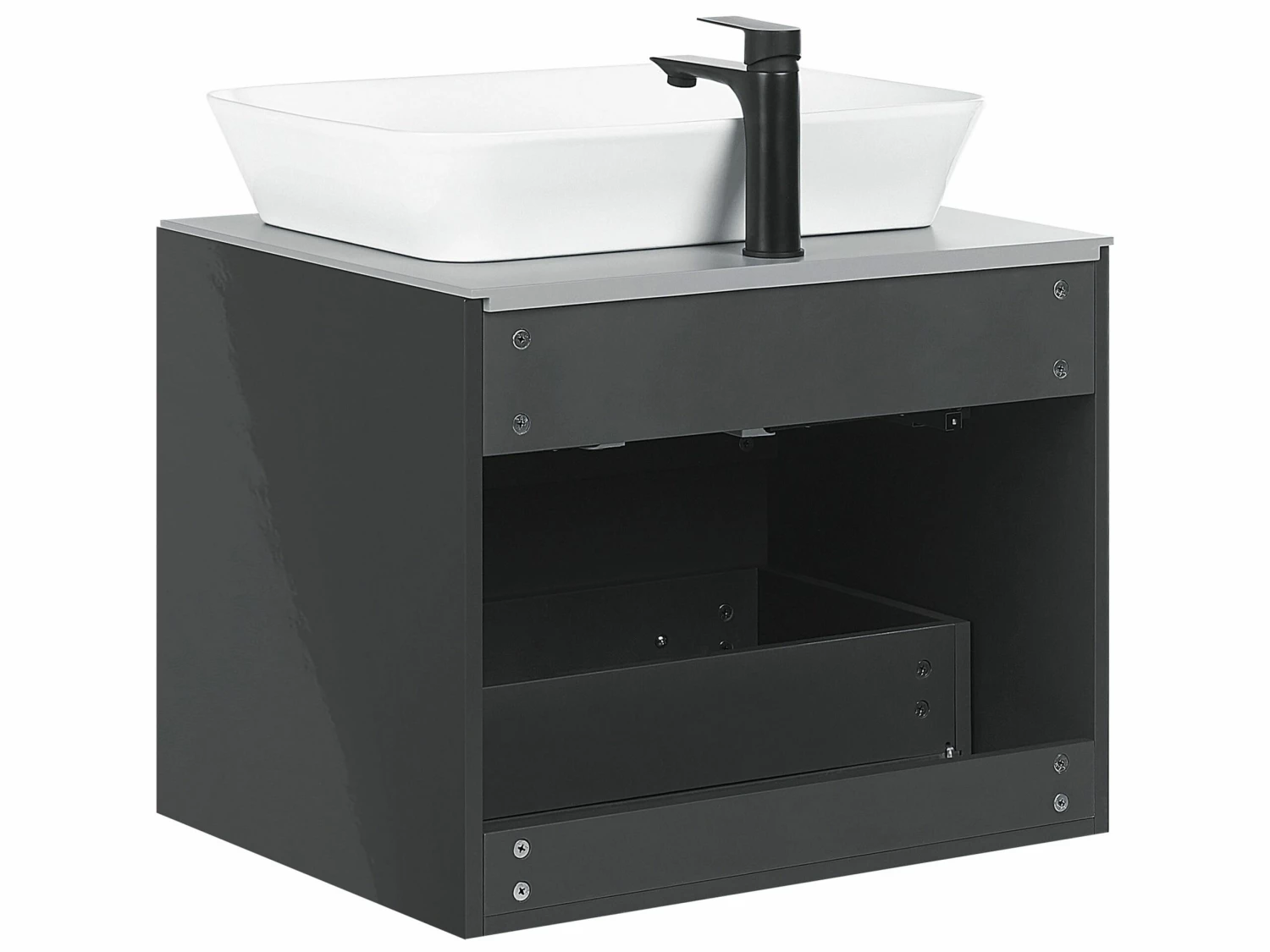 Badmöbel Set Grau MANZON – Bild 8