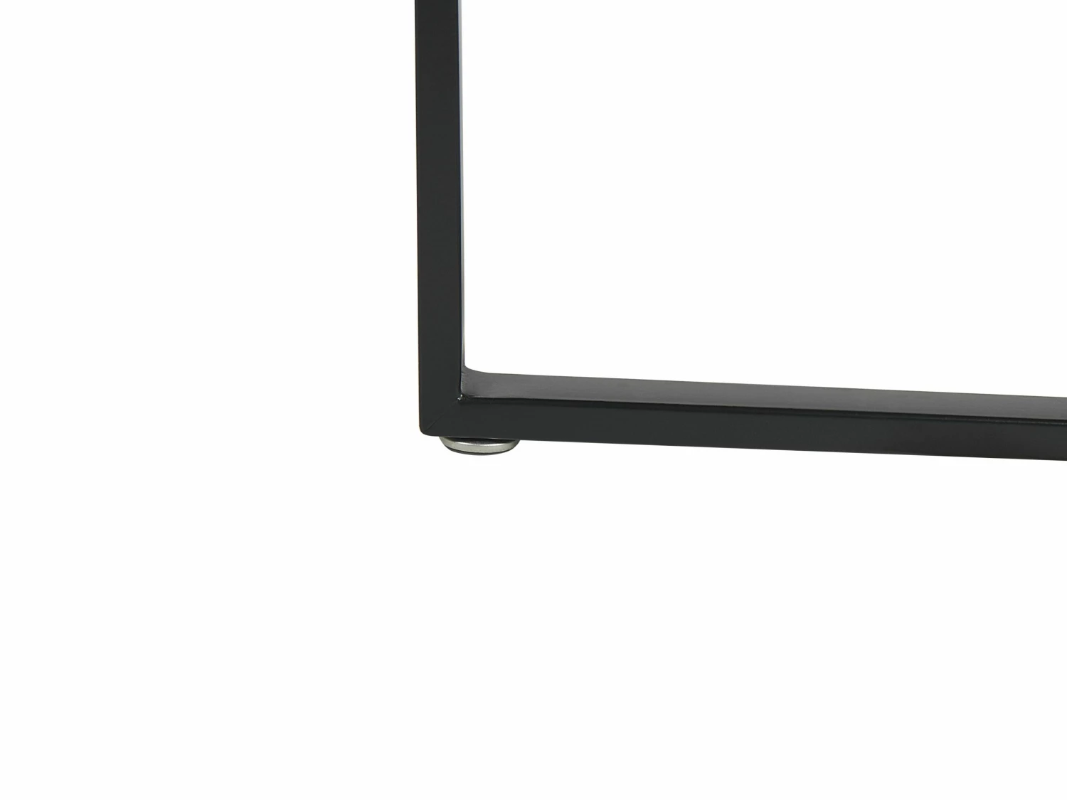 Couchtisch Dunkler Holzfarbton / Schwarz Rund ORICK – Bild 4