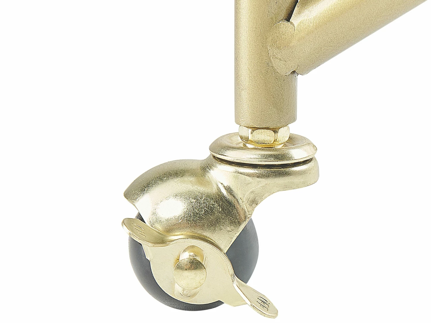 Servierwagen Metall / Glas Gold 2 Etagen NOTI – Bild 5