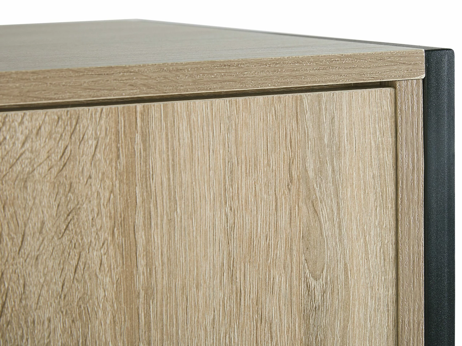 Kleiderschrank Heller Holzfarbton 2 Türen 1 Schublade SCHWEDT – Bild 10