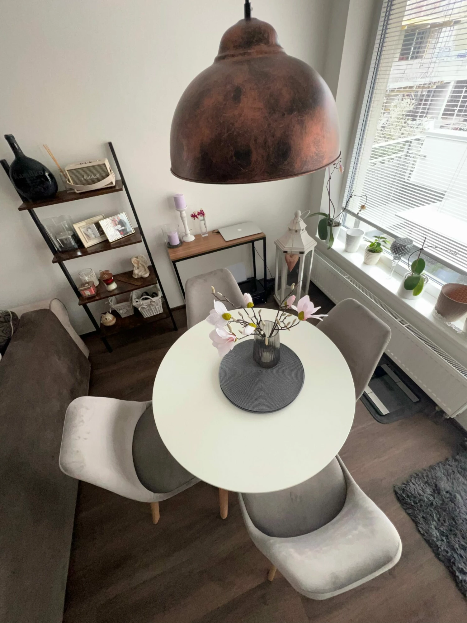 Esstisch Weiß Rund Verschiedene Größen BOVIO – Bild 5