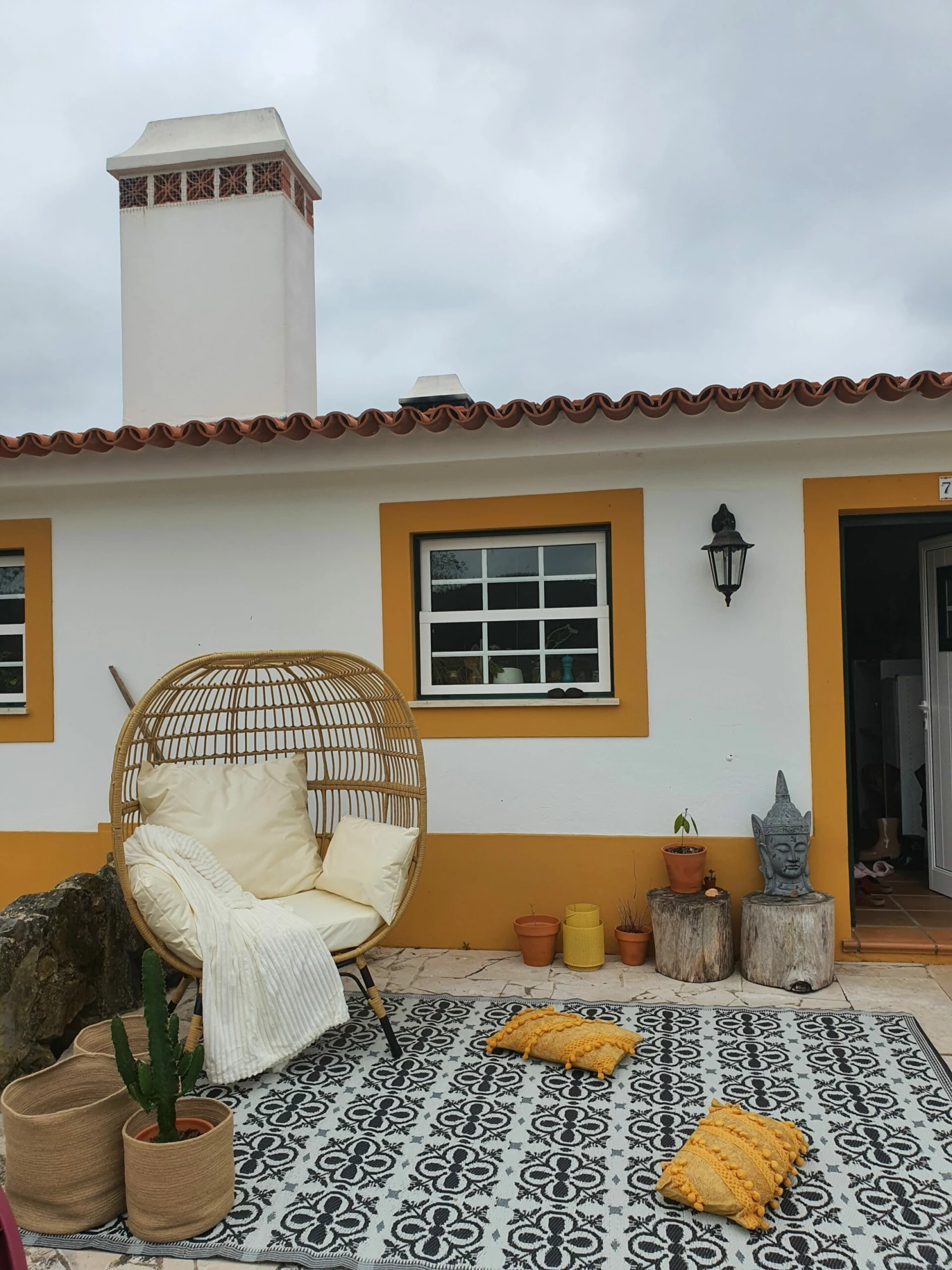 Textilkorb Jute Sandbeige 3er Set ARTIGALA – Bild 5