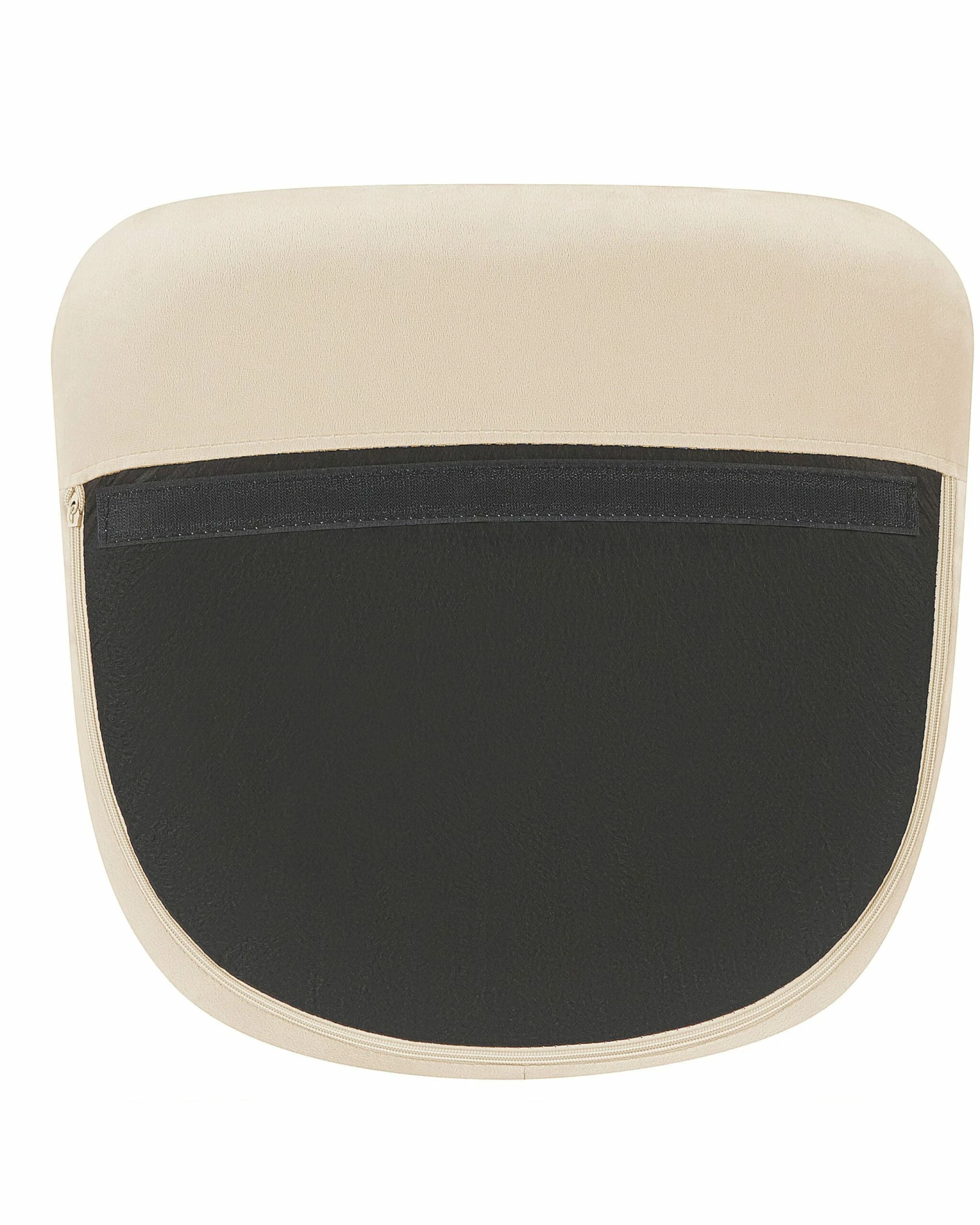 Schaukelsessel Samtstoff Beige ELLAN – Bild 8