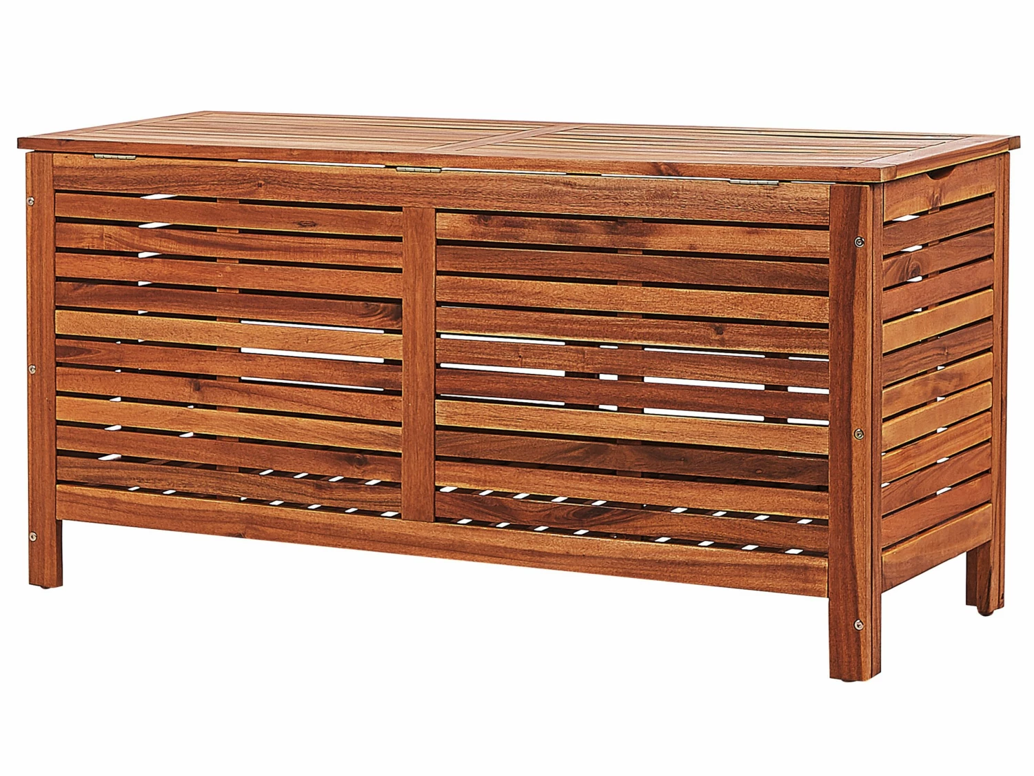 Auflagenbox Akazienholz Dunkelbraun 130 X 48 Cm RIVIERA – Bild 7