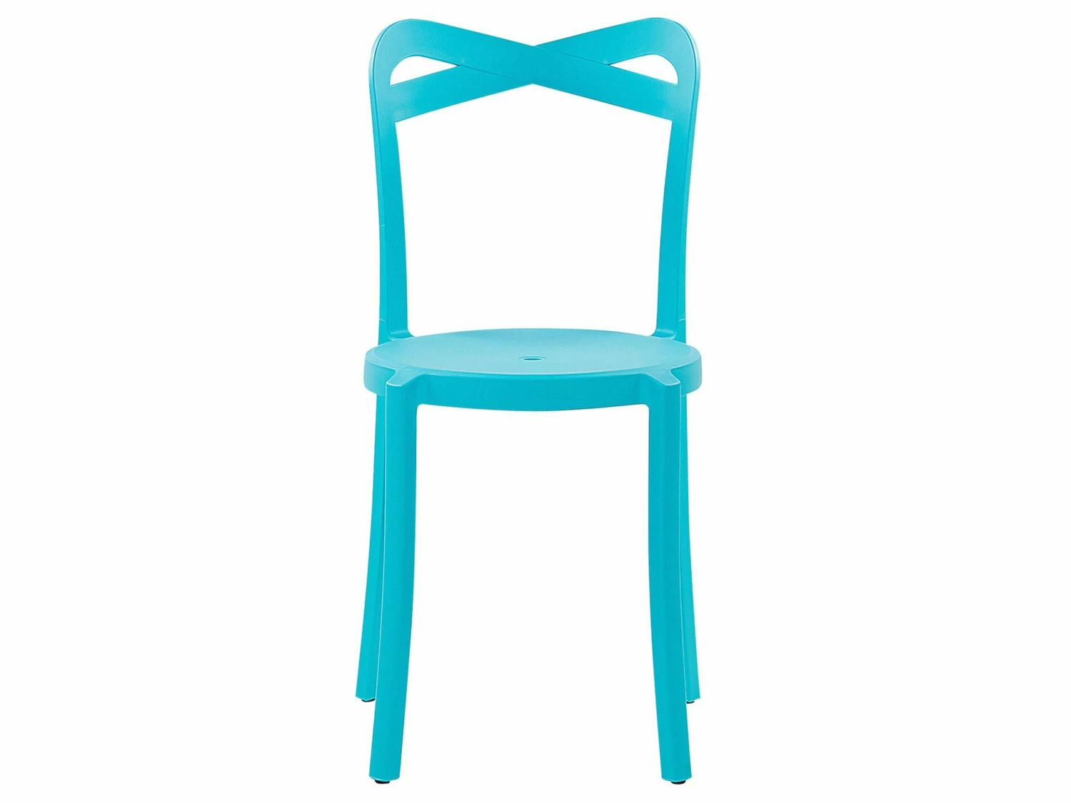 Balkonset Kunststoff Weiß / Blau 2 Stühle SERSALE / CAMOGLI – Bild 6