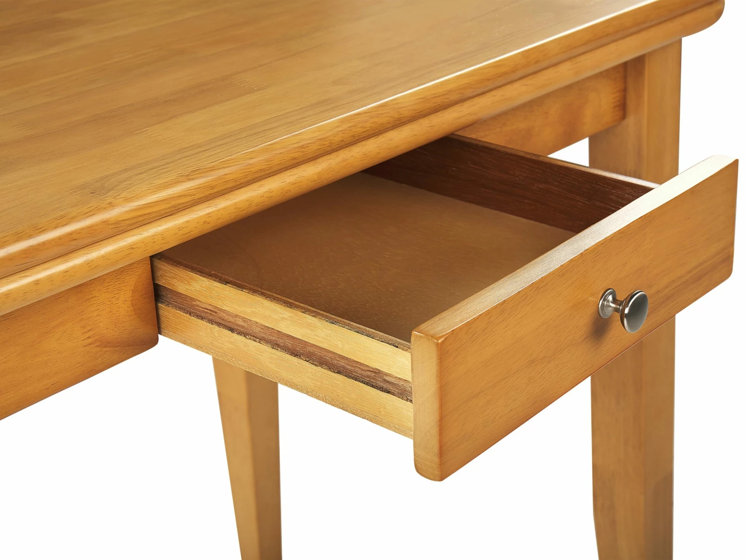 Esstisch Heller Holzfarbton 90/120 X 60 Cm Ausziehbar MASELA – Bild 9