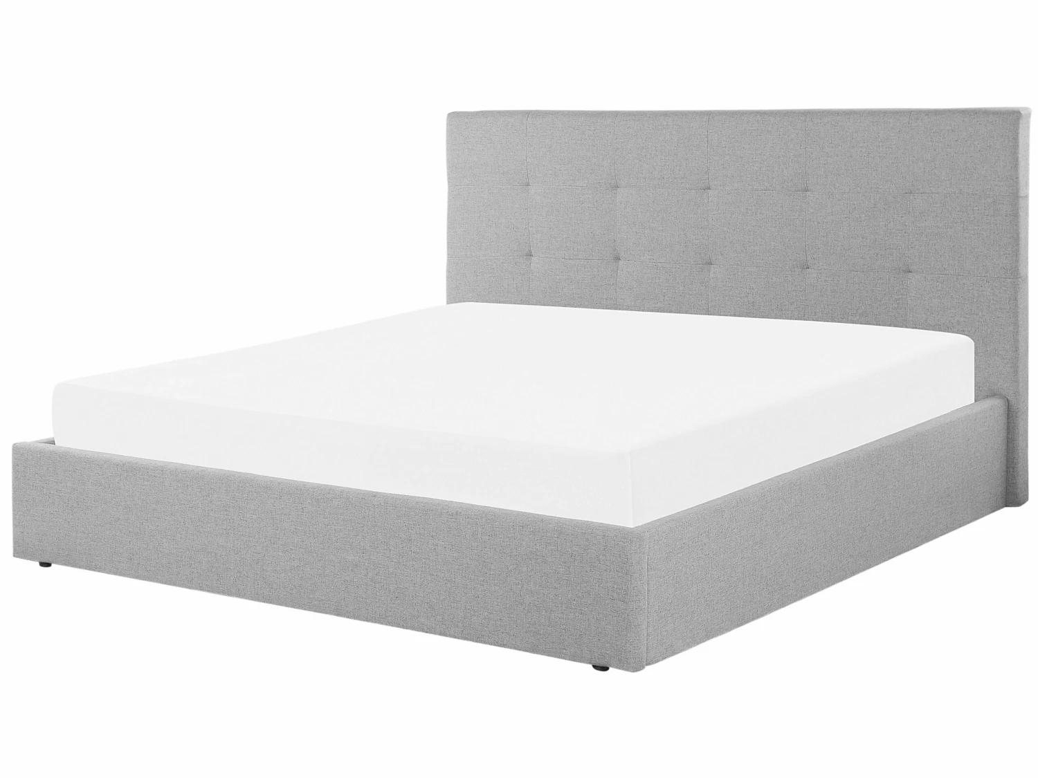 Polsterbett Grau Mit Stauraum Verschiedene Größen LORIENT – Bild 3