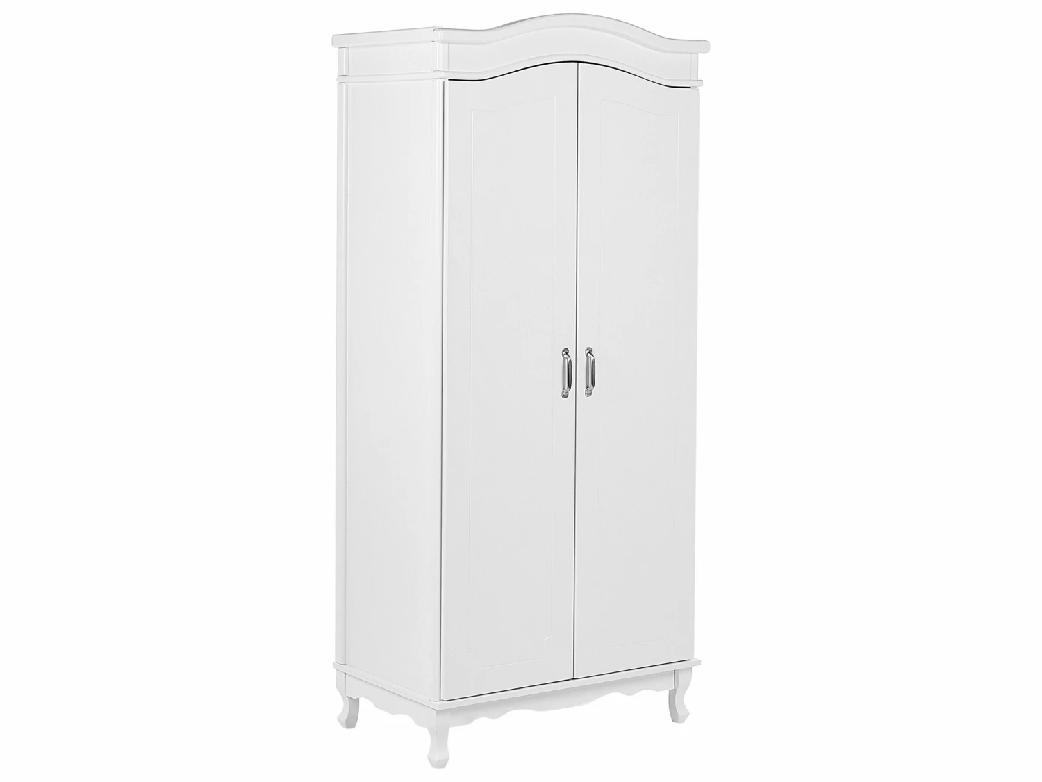 Kleiderschrank Weiß 2 Türen CAMMIN