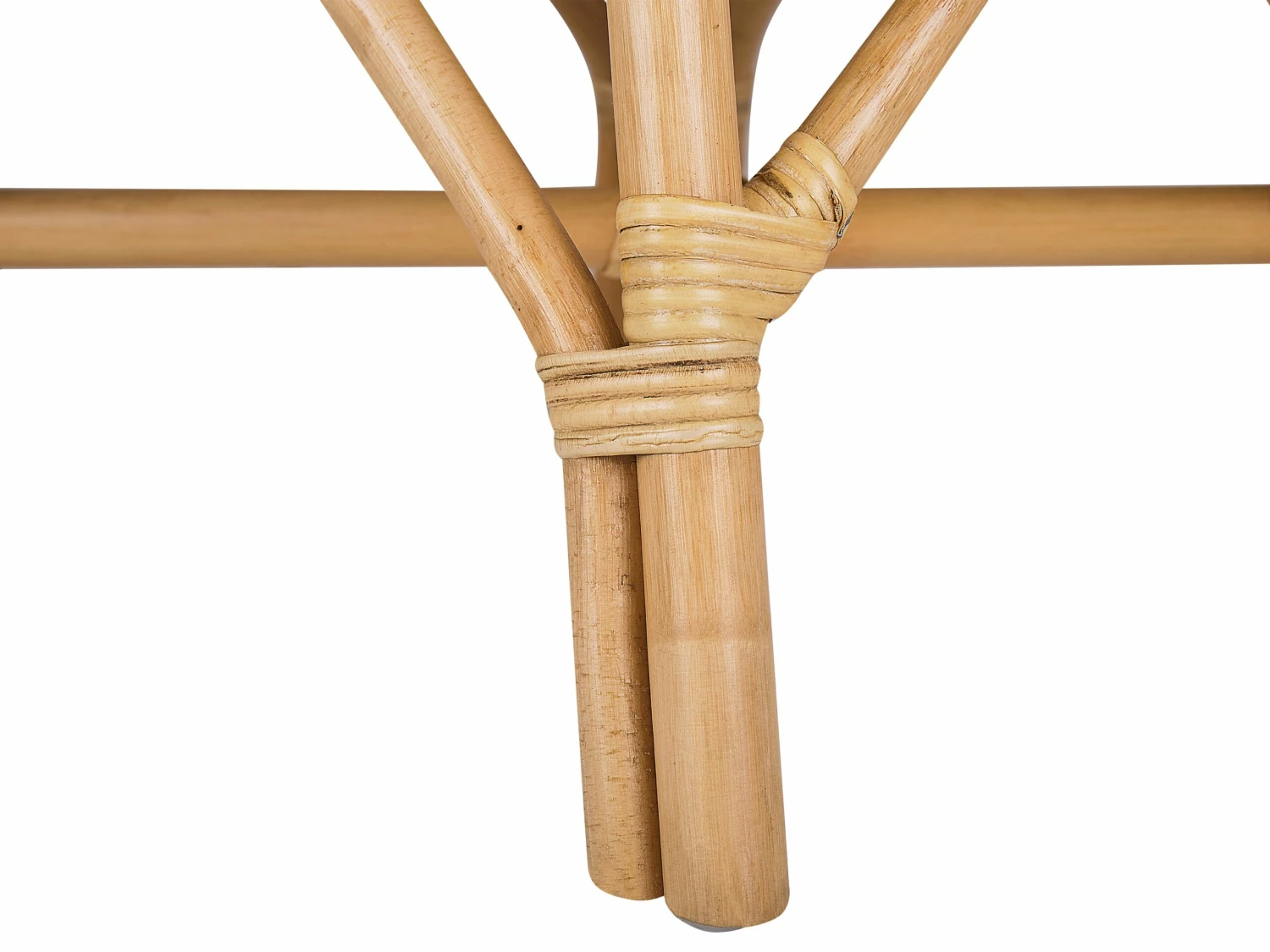 Kinderstuhl Rattan Natürlich Pfauform FLORENTINE II – Bild 7