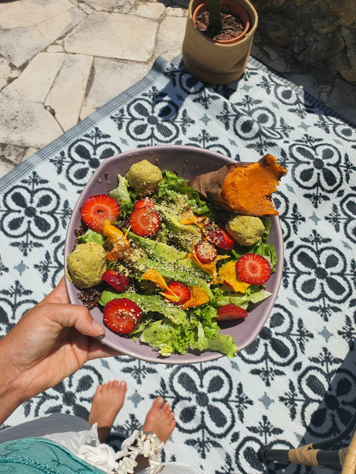 Textilkorb Jute Sandbeige 3er Set ARTIGALA – Bild 6