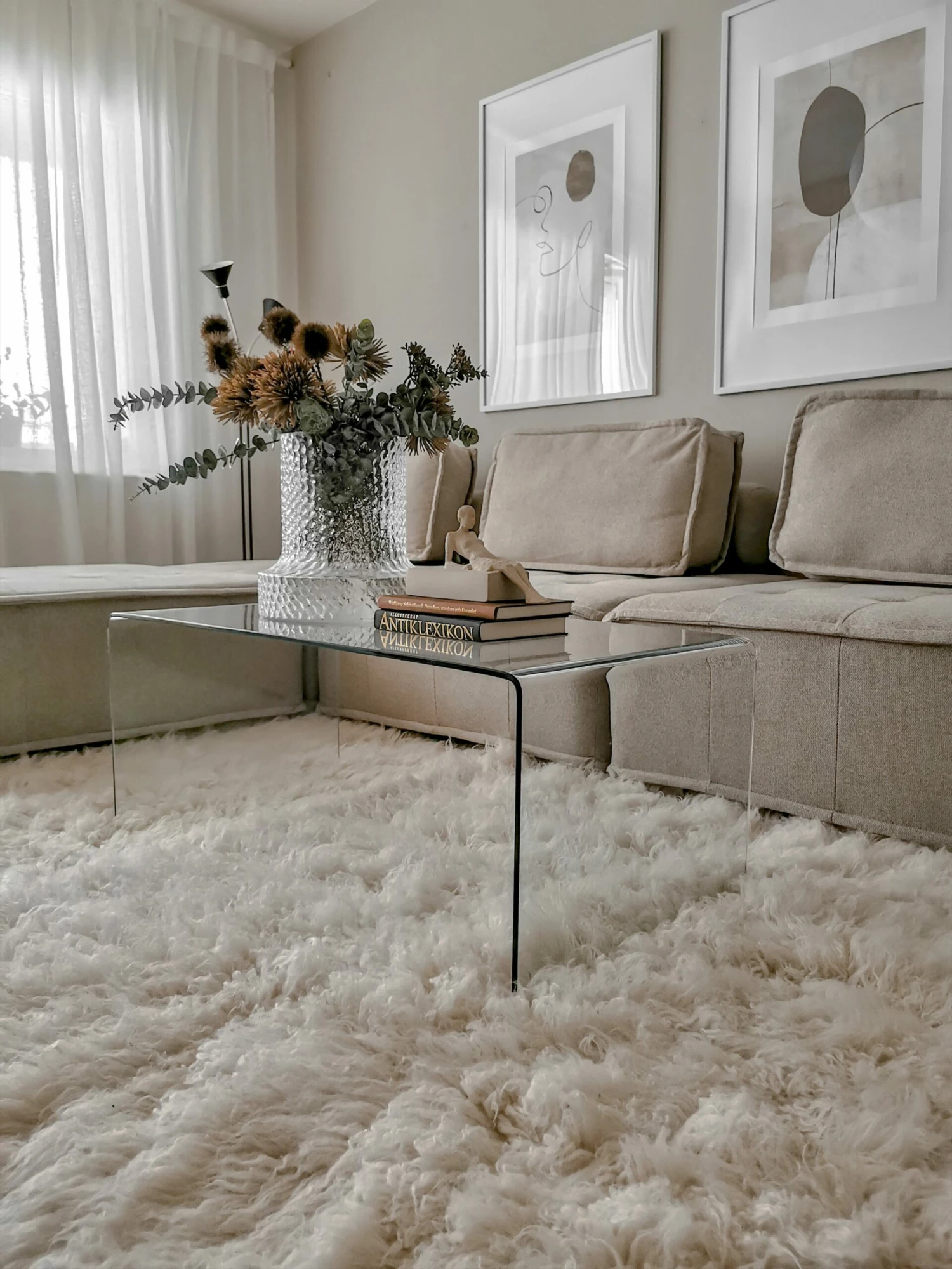 Konsolentisch Glas Transparent 90 X 30 X 75 Cm KENDALL – Bild 7