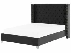 Polsterbett Schwarz Lattenrost Verschiedene Größen LUBBON