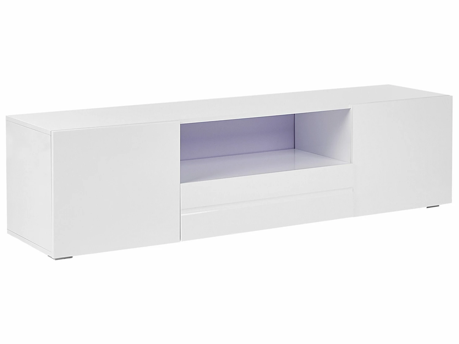 TV-Möbel Weiß Mit Schublade 160 X 39 X 42 Cm FAYET