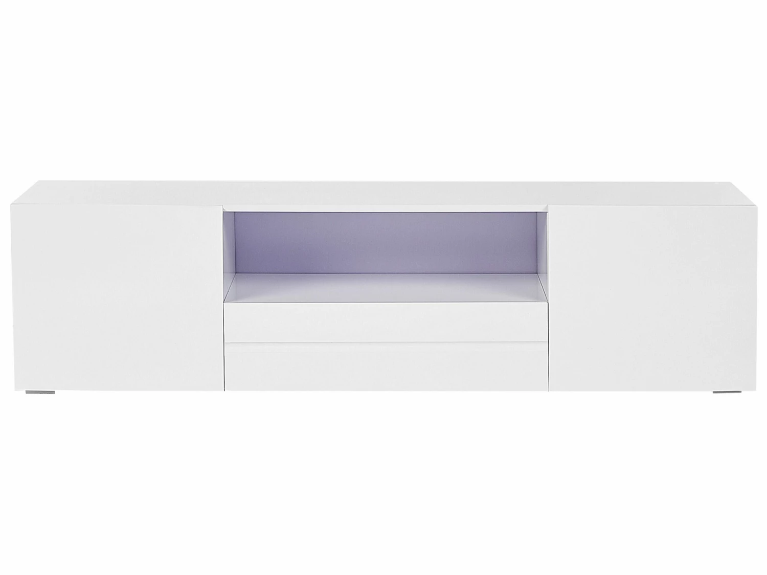 TV-Möbel Weiß Mit Schublade 160 X 39 X 42 Cm FAYET – Bild 4