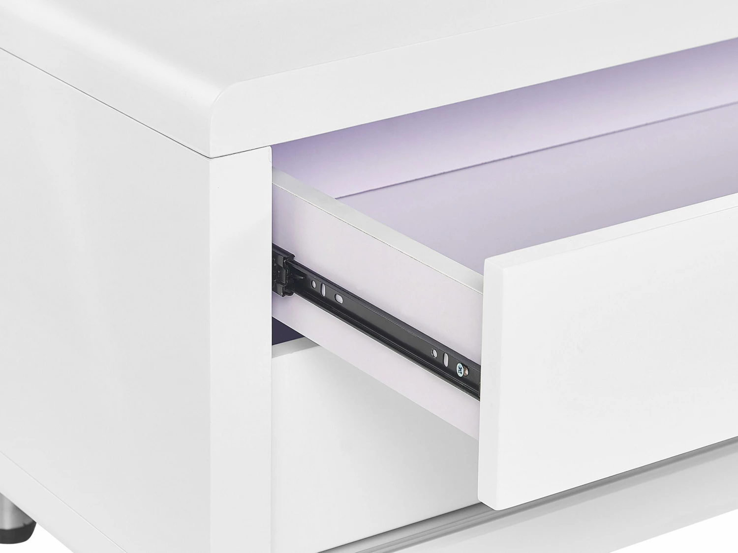 TV-Möbel Weiß Mit 2 Schubladen 158 X 39 X 43 Cm PEMBORKE – Bild 9