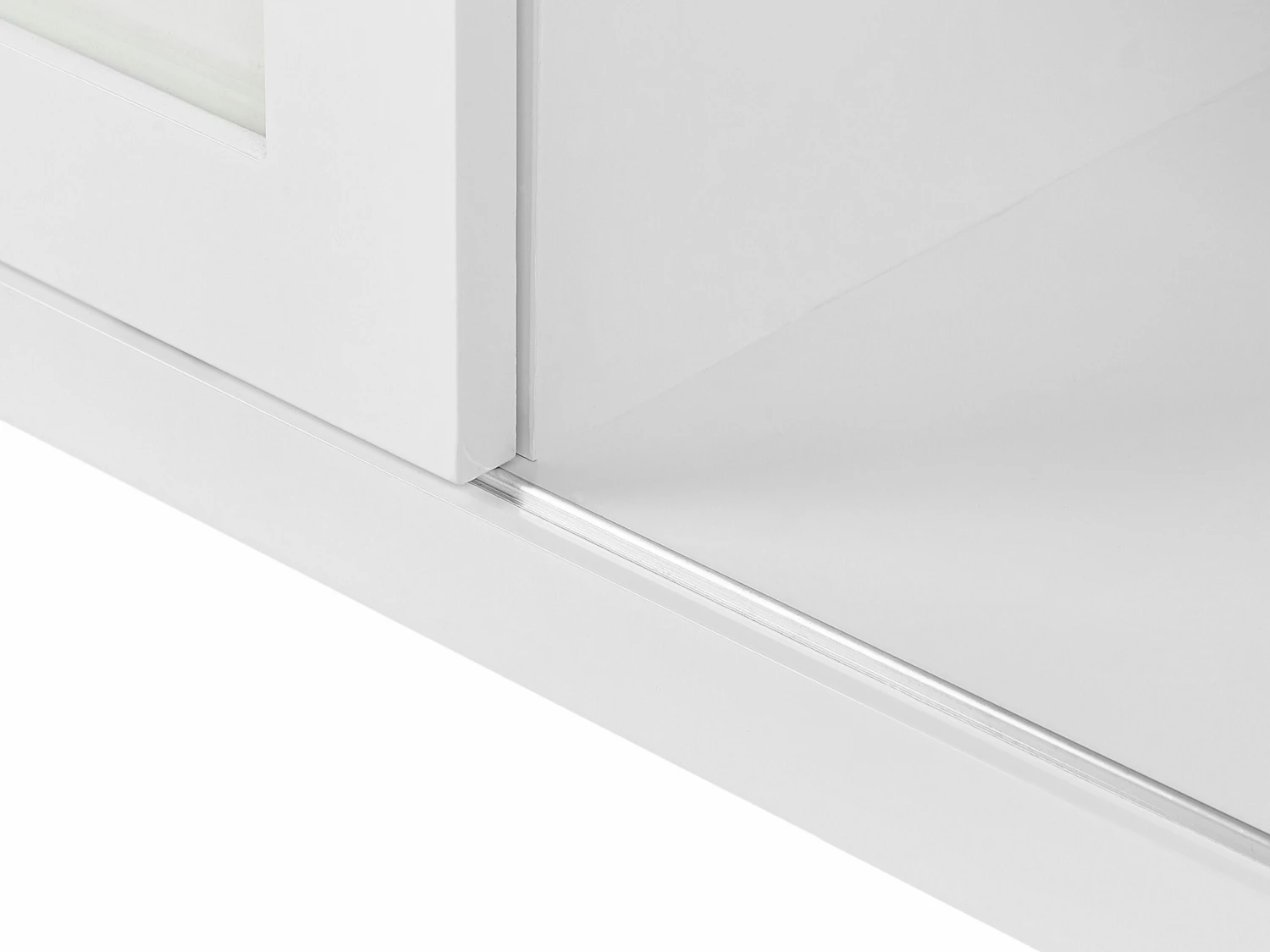 TV-Möbel Weiß Mit 2 Schubladen 158 X 39 X 43 Cm PEMBORKE – Bild 10